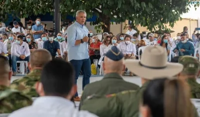 El Presidente de la República, Iván Duque.