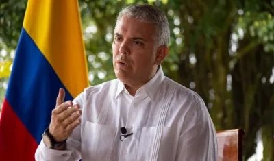 El Presidente de la República, Iván Duque.