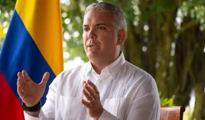 El Presidente de la República, Iván Duque.