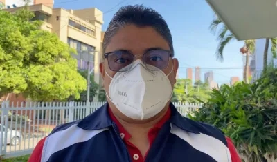 El secretario de Salud, Humberto Mendoza. 