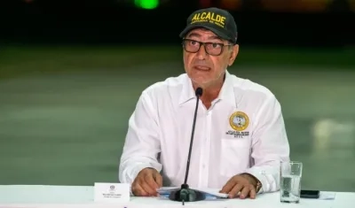 William Dau, alcalde de Cartagena. 