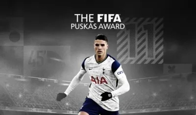 Erik Lamela ganó el premio Puskas. 