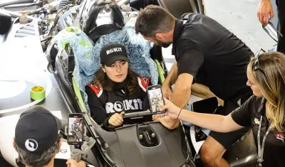 Tatiana Calderón, piloto colombiana. 