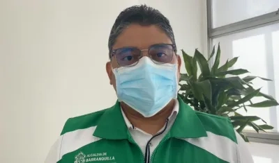 Humberto Mendoza, secretario de Salud de Barranquilla.