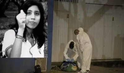 Julieth Jhoann Álvarez, la mujer asesinada. 