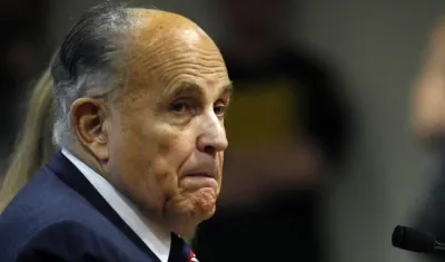 Rudy Giuliani, exalcalde de Nueva York.
