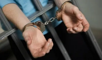 El hombre fue asegurado en centro carcelario. 