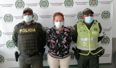María Carolina Villasmil Narváez, la capturada.