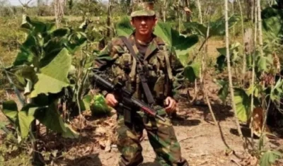 El jefe disidente 'Antonio Medina'.