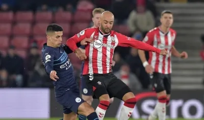 Nathan Redmond anotó el gol para el Southampton.