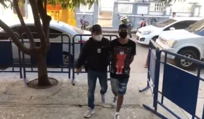 Libardo Gutiérrez González en la URI de la Fiscalía. 