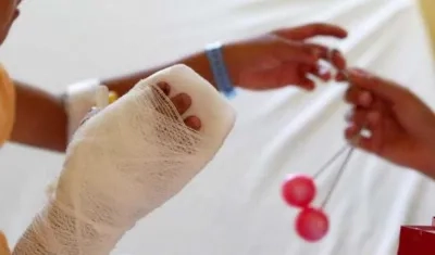 364 menores resultaron con quemaduras con pólvora.