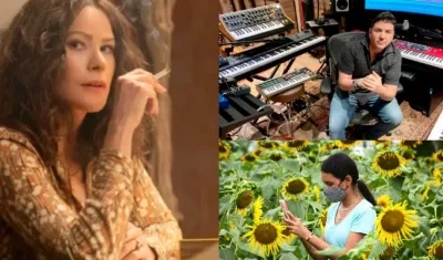 Sofía Vergara, Simón Char y los girasoles en el Atlántico, temas de MiREDvista.co.