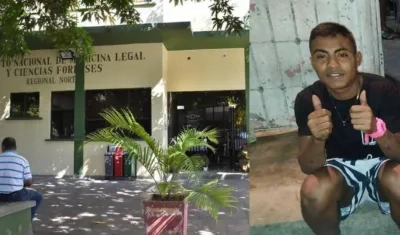 El cuerpo de César David Vallego Viloria se encuentra en Medicina Legal. 