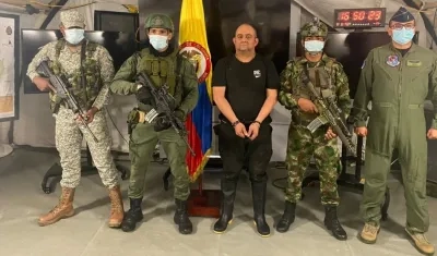 Dairo Antonio Úsuga David, alias 'Otoniel'.