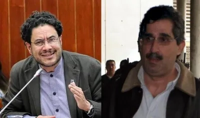 Iván Cepeda y Salvador Arana.