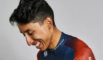 Egan Bernal, ciclista colombiano. 