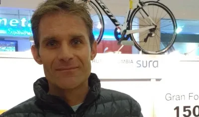 Santiago Botero, exciclista colombiano.