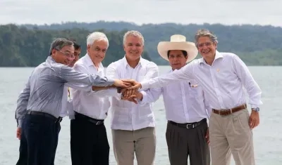 Mandatarios de la Alianza del Pacífico.