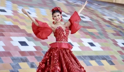 La Reina del Carnaval Valeria Charris.