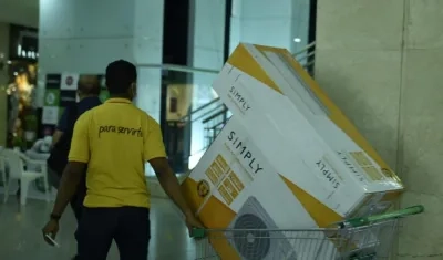 Imagen de compra de un día sin IVA.