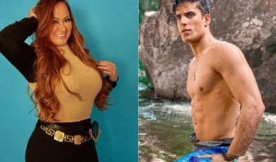 La pareja Nadine Goncalves y Tiago Ramos.