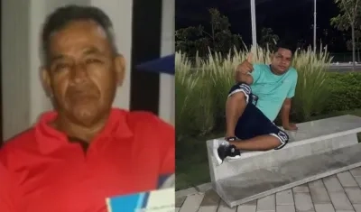 Rafael Navarro Lobo, de 51 años; y su hijo Rafael Elías Navarro Olivares, de 28.