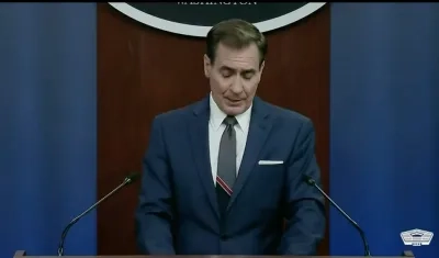 El portavoz del Pentágono, John Kirby.