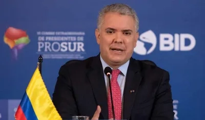 Iván Duque, Presidente de Colombia.