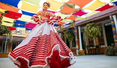La Reina del Carnaval Valeria Charris.