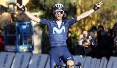 Alejandro Valverde, ciclista español. 