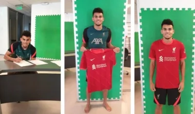 Luis Díaz firmó con Liverpool.