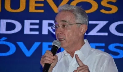 El expresidente de Colombia, Álvaro Uribe.