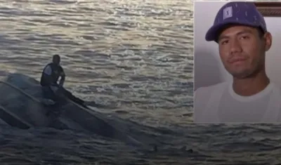 Juan Esteban Montoya Caicedo fue encontrado así el día de su rescate.