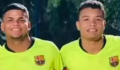 Joan Alexander Fisher Tovar y Andrés Felipe Carrillo Escorcia.