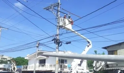 La suspensión obedece a trabajos programados de mantenimiento.