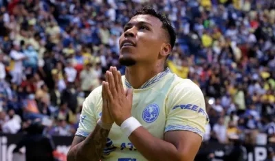 Roger Martínez, delantero cartagenero. 