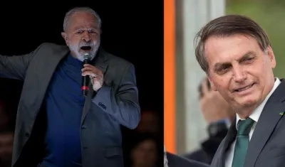 Lula y Bolsonaro irán a segunda vuelta este 30 de octubre.