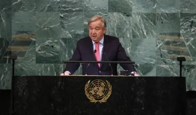 El secretario general de la ONU, António Guterres.