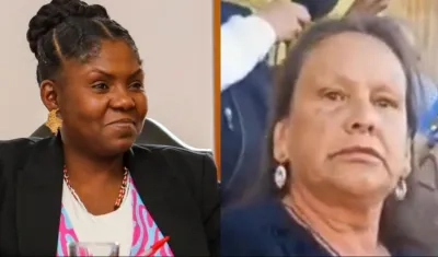 Francia Márquez y Luz Fabiola Rubiano de Fonseca.