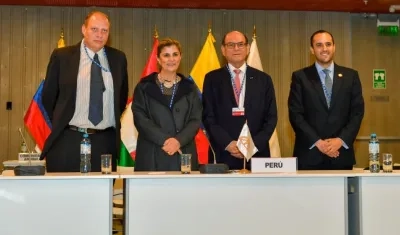 La vicecanciller de Colombia, Laura Gil.