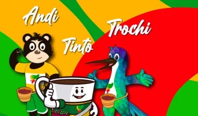 El oso Andi, el pocillo Tinto o el colibrí Trochi. 