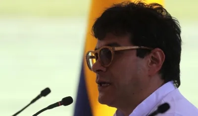 El Alto Comisionado para la Paz, Danilo Rueda.