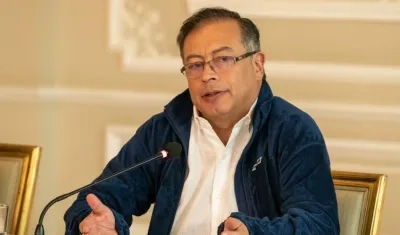 El Presidente de la República, Gustavo Petro.
