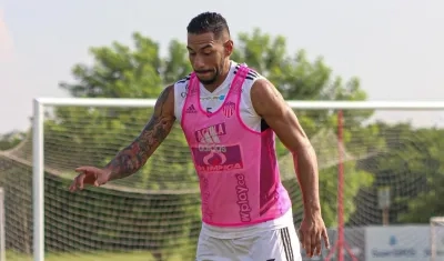 Yeison Gordillo, jugador de Junior. 