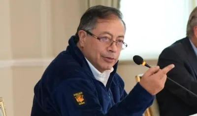 El Presidente de la República, Gustavo Petro.