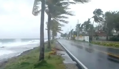 Panorama en la isla de San Andrés.