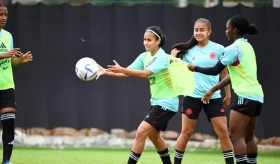 Jugadoras de Colombia.