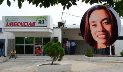 Adela Castilla se encuentra internada en la Clínica Campbell de Barranquilla. 