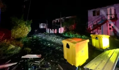 Los daños por el huracán 'Julia'.